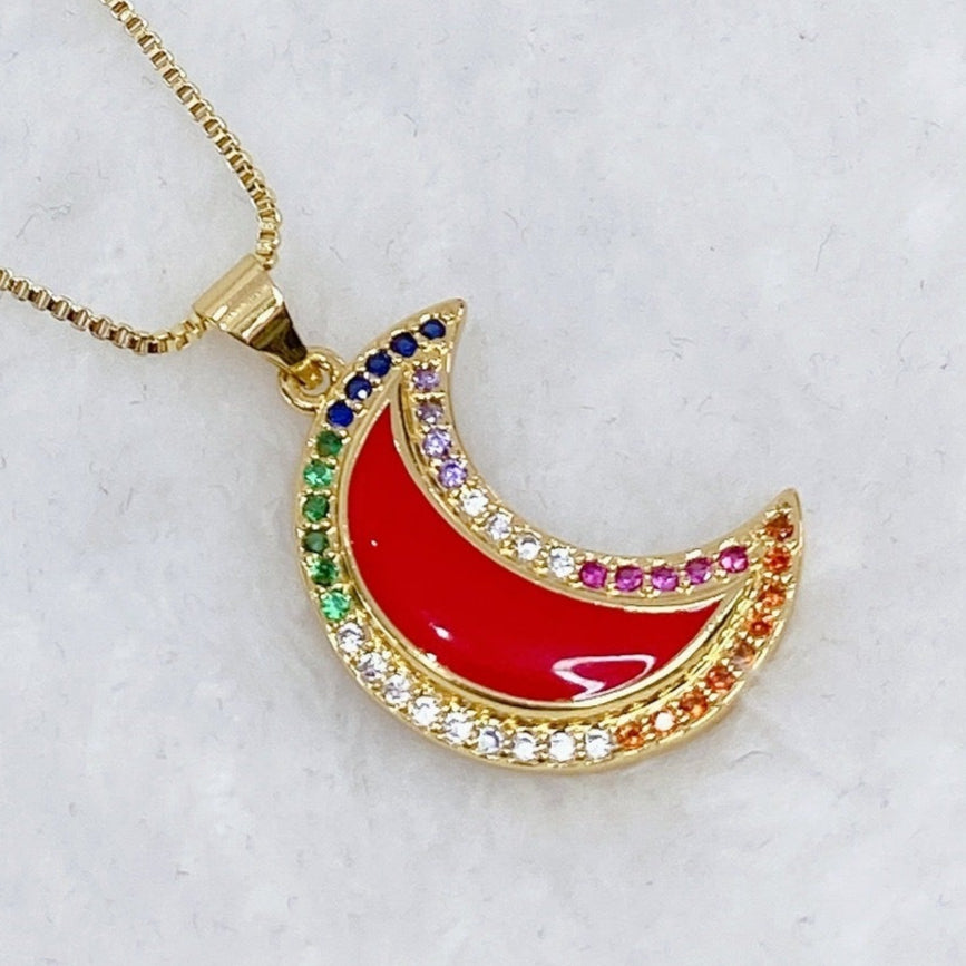 Collar Chapa de Oro CC320-1