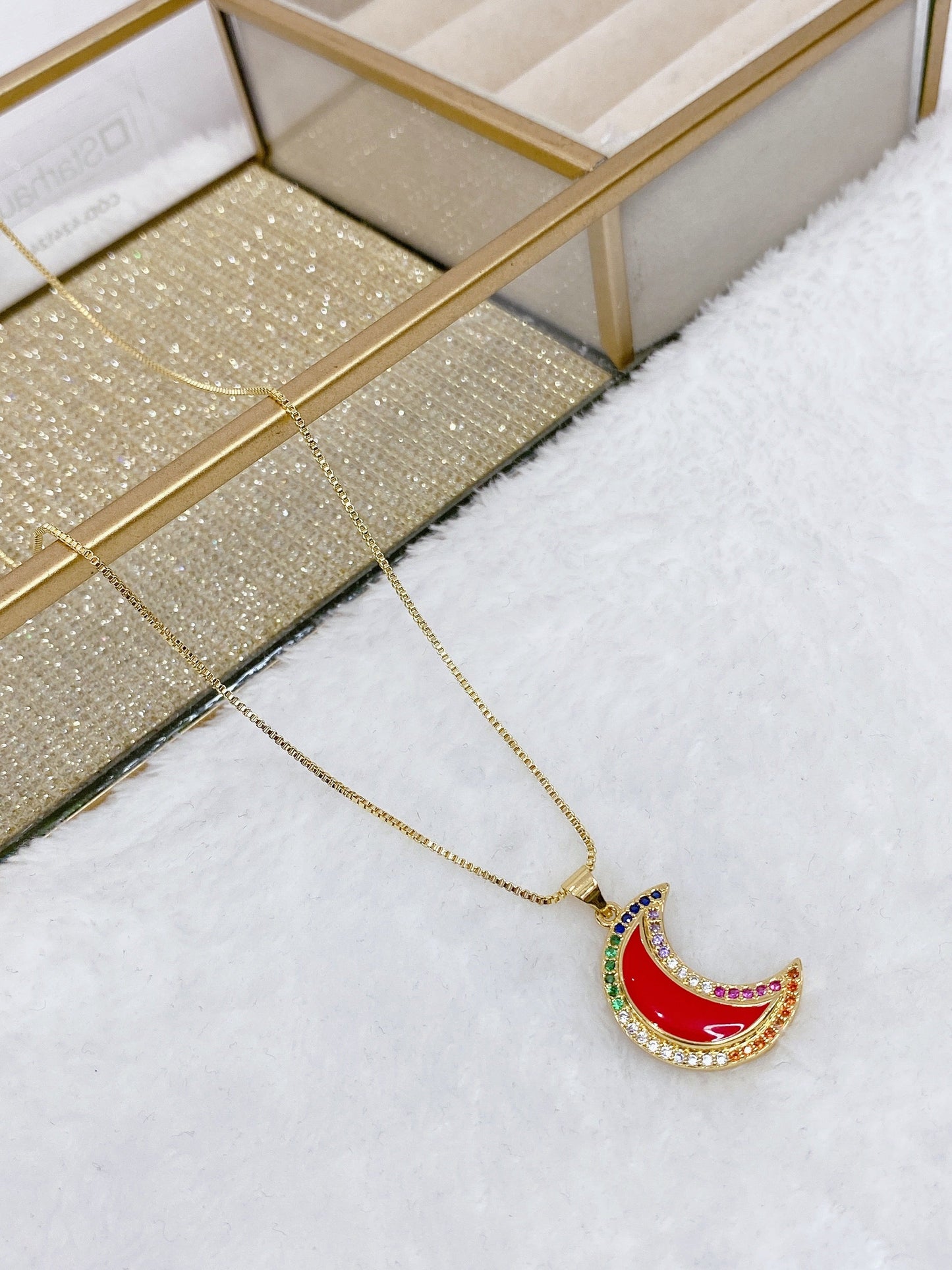Collar Chapa de Oro CC320-1