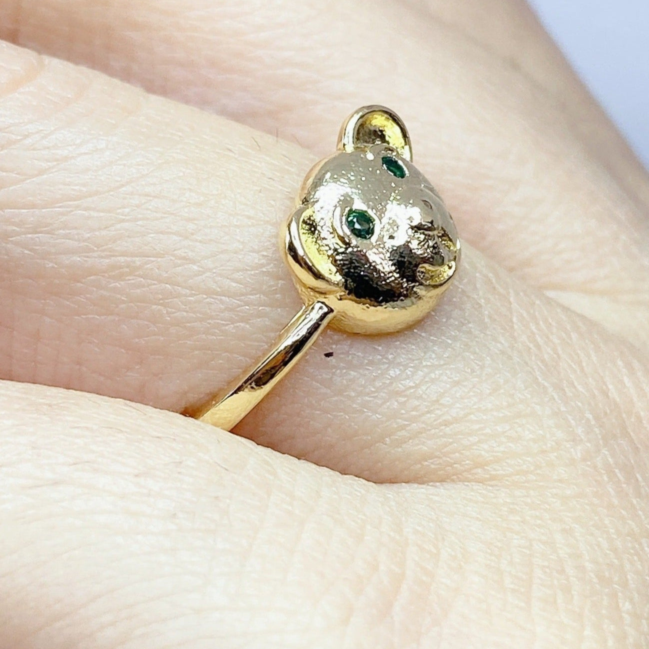 Anillo de Chapa de Oro ACO1398-1