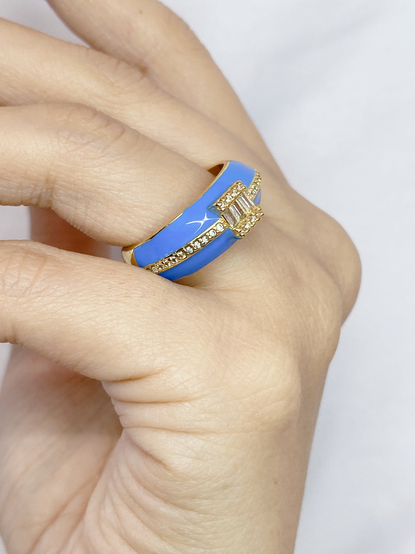 Anillo de Chapa de Oro Ajustable ACO1484-2