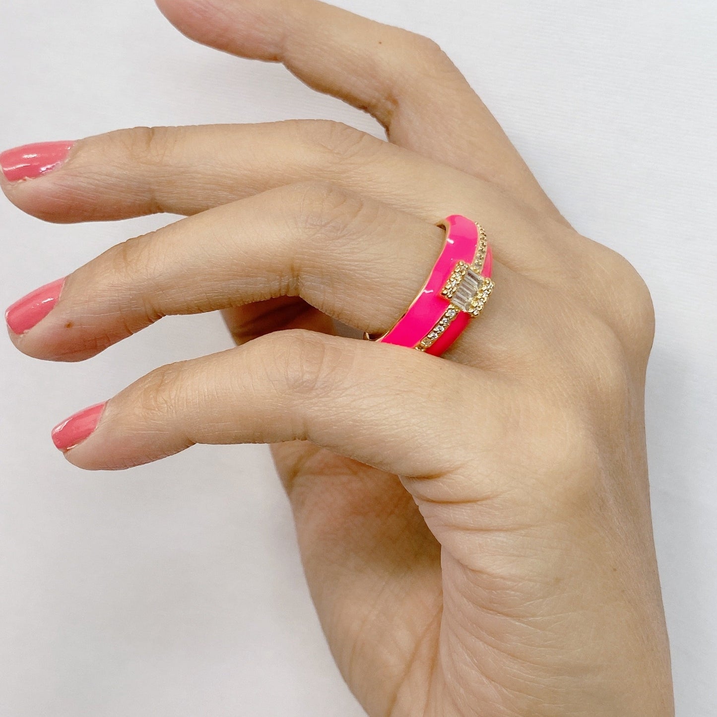 Anillo de Chapa de Oro Ajustable ACO1484-4