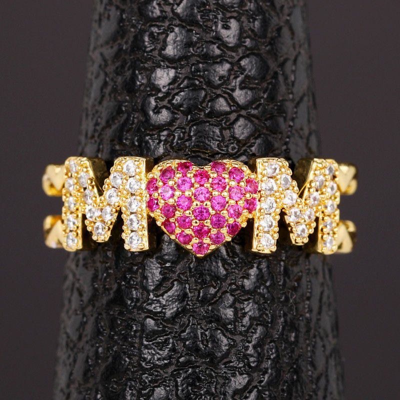 Anillo de Chapa de Oro Ajustable ACO1222-1