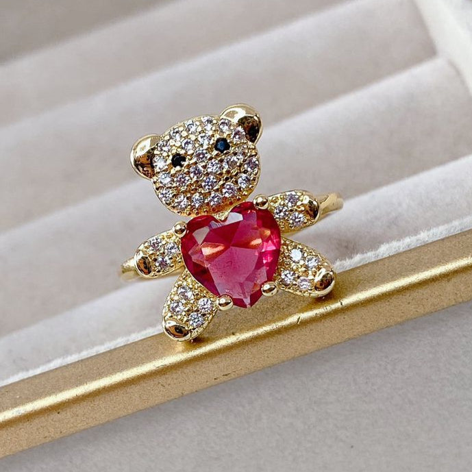 Anillo Chapa de Oro Ajustable ACO1397-2