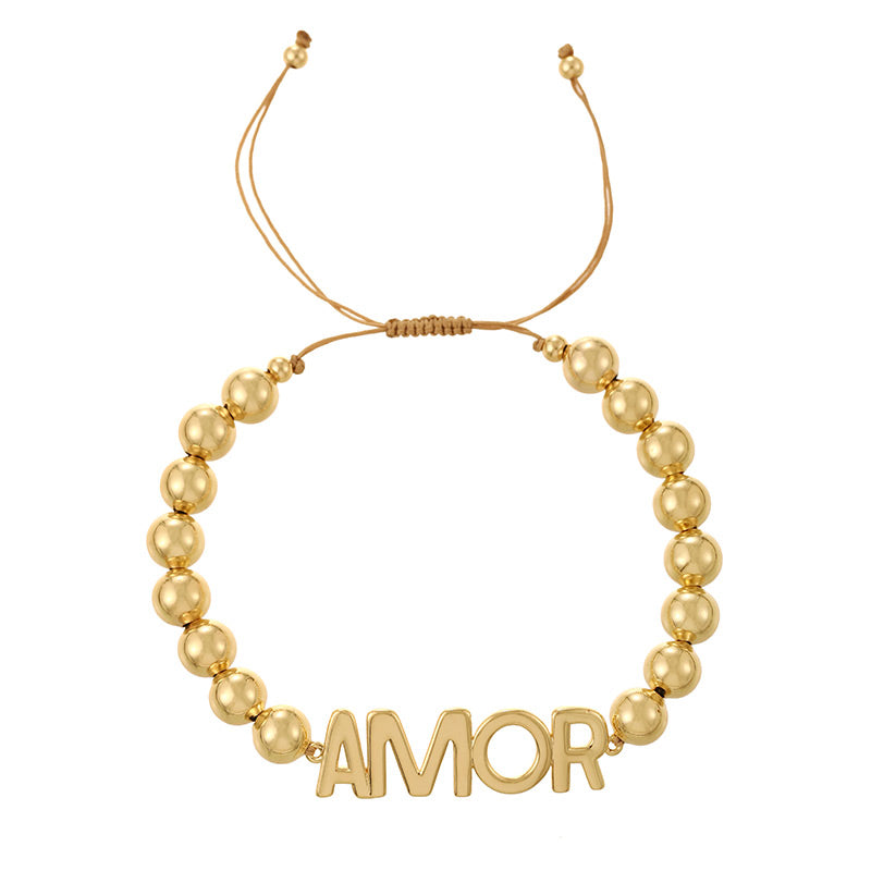 Pulsera de Chapa de Oro COP1431-1