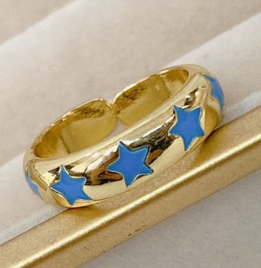 Anillo de Chapa de Oro Ajustable ACO1441-1