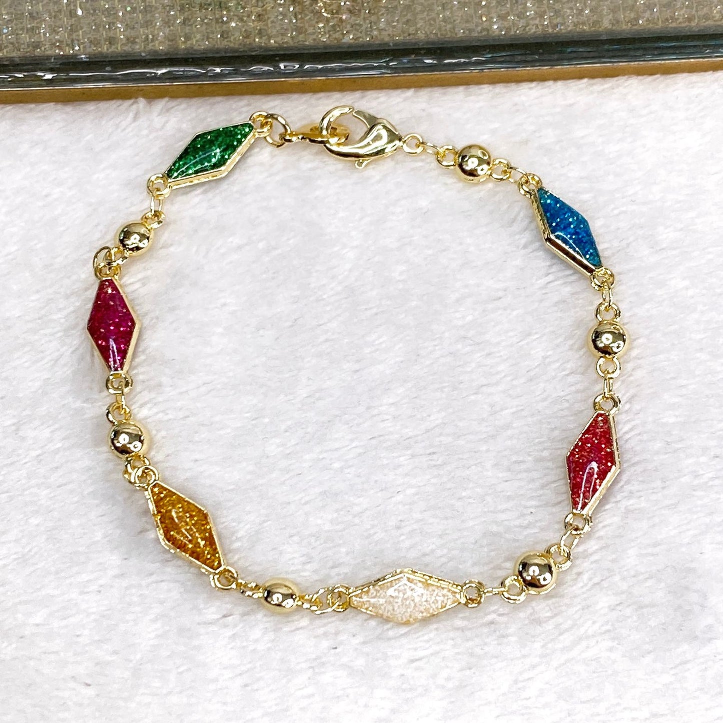 Pulsera de Chapa de Oro COP1582-7