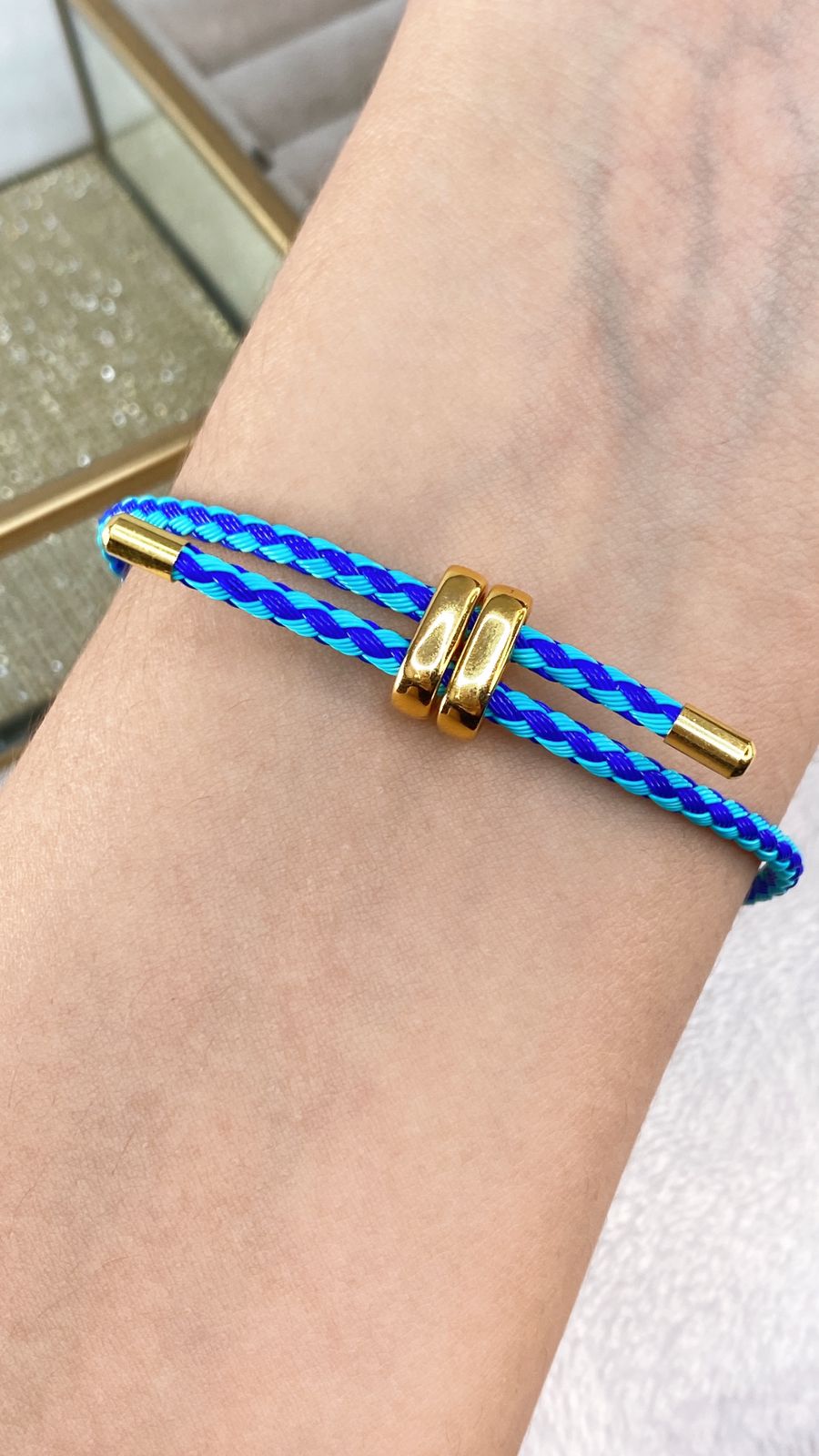 Pulsera de Chapa de Oro COP1598-5