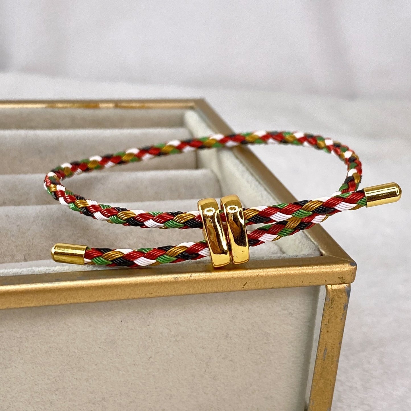Pulsera de Chapa de Oro COP1598-6