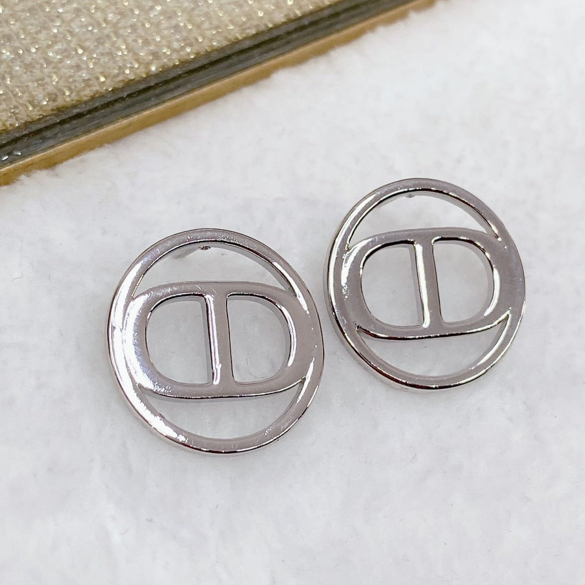 Arete de Chapa de Oro COA1829-2