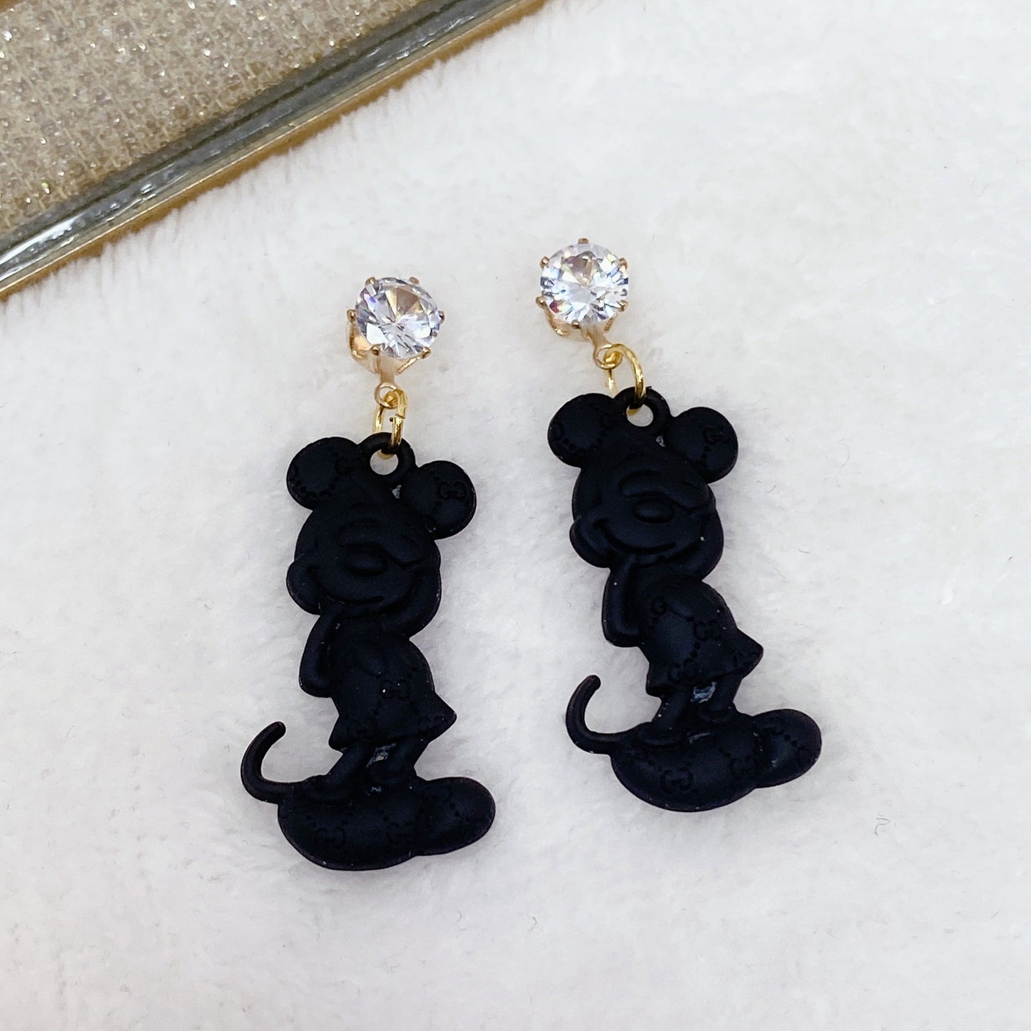 Arete de Chapa de Oro COA1765-1