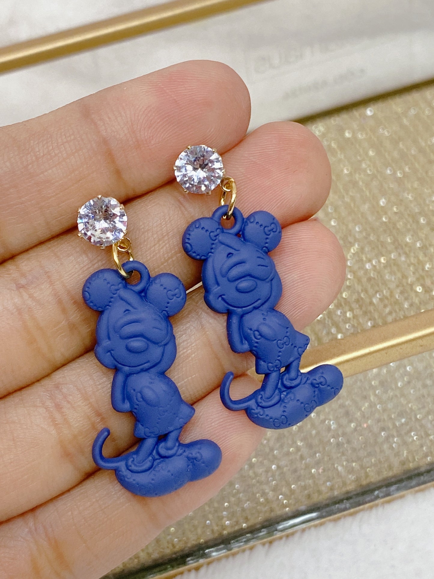 Arete de Chapa de Oro COA2124-3