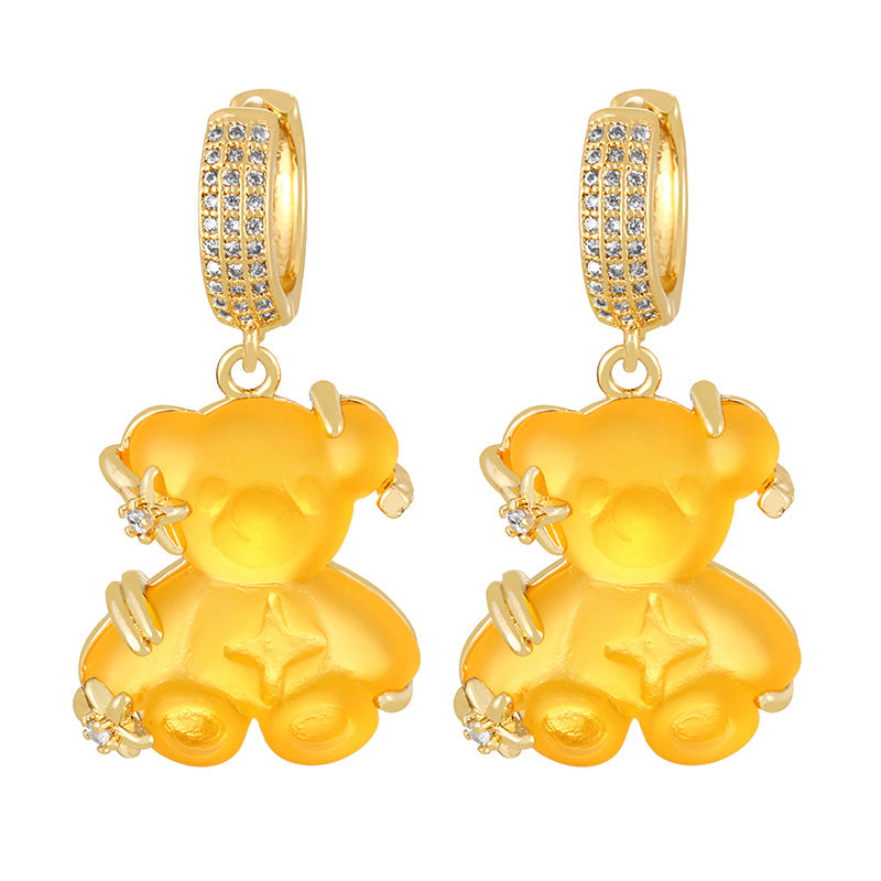 Arete Chapa de Oro COA1766-3