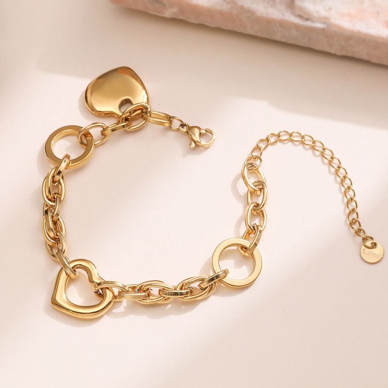 Pulsera de Acero Inoxidable PAI1768-3 BICOLOR