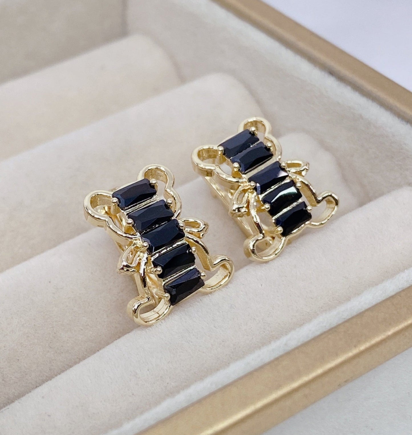 Arete Chapa de Oro COA1770-1