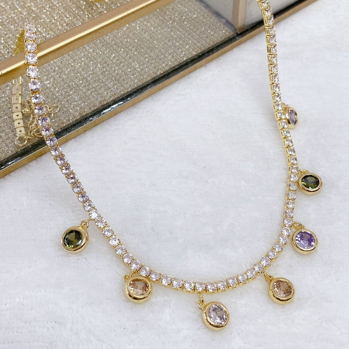Collar Chapa de Oro CC1891-1