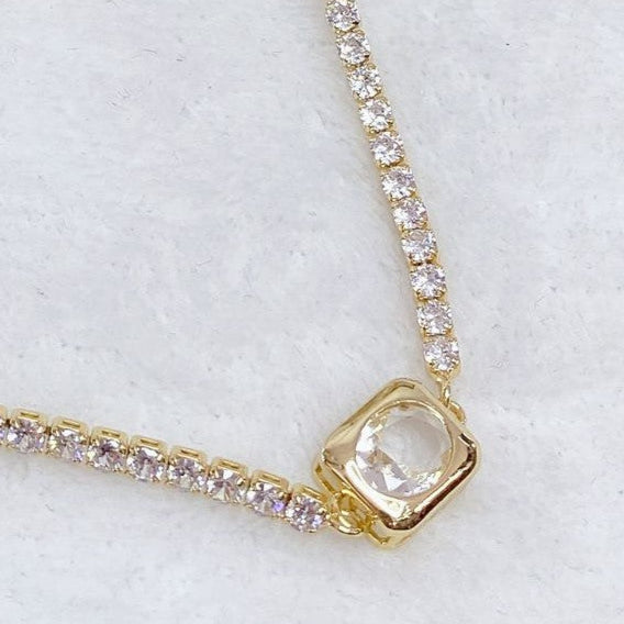 Collar Chapa de Oro CC1894-1