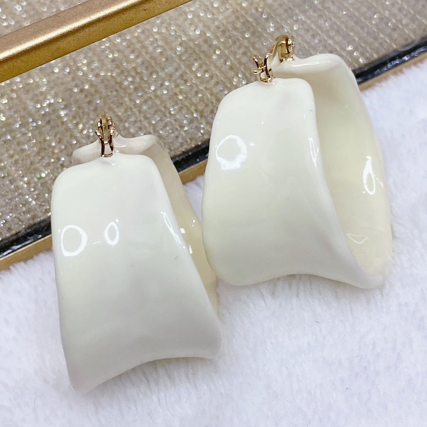 Arete Chapa de Oro COA1937-2