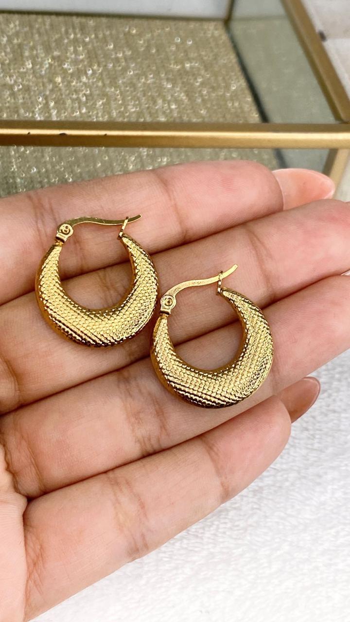 Arracadas de Acero Inoxidable AAI1942-1