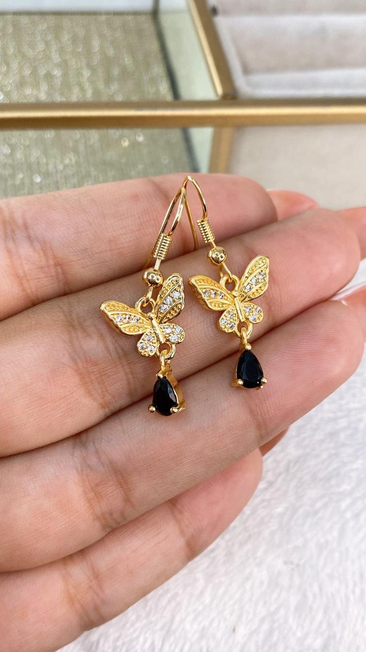 Arete de Chapa de Oro COA2071-2