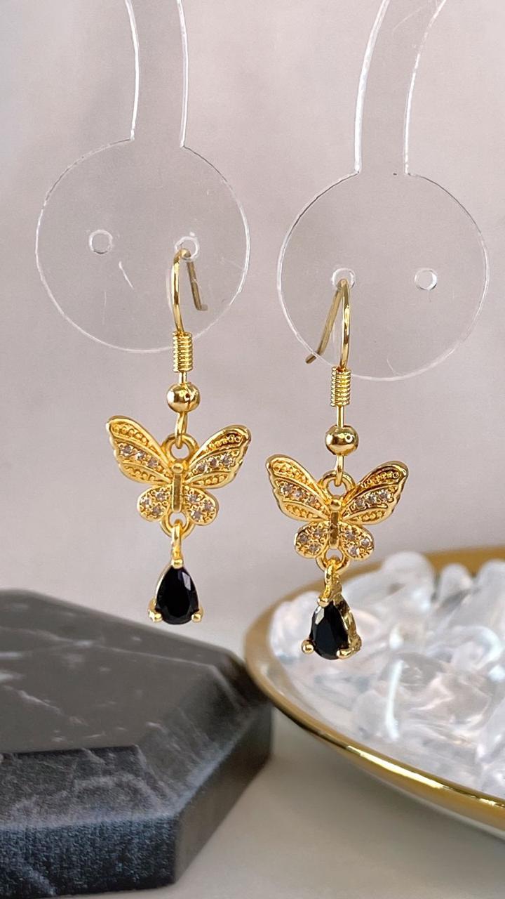 Arete de Chapa de Oro COA2071-2