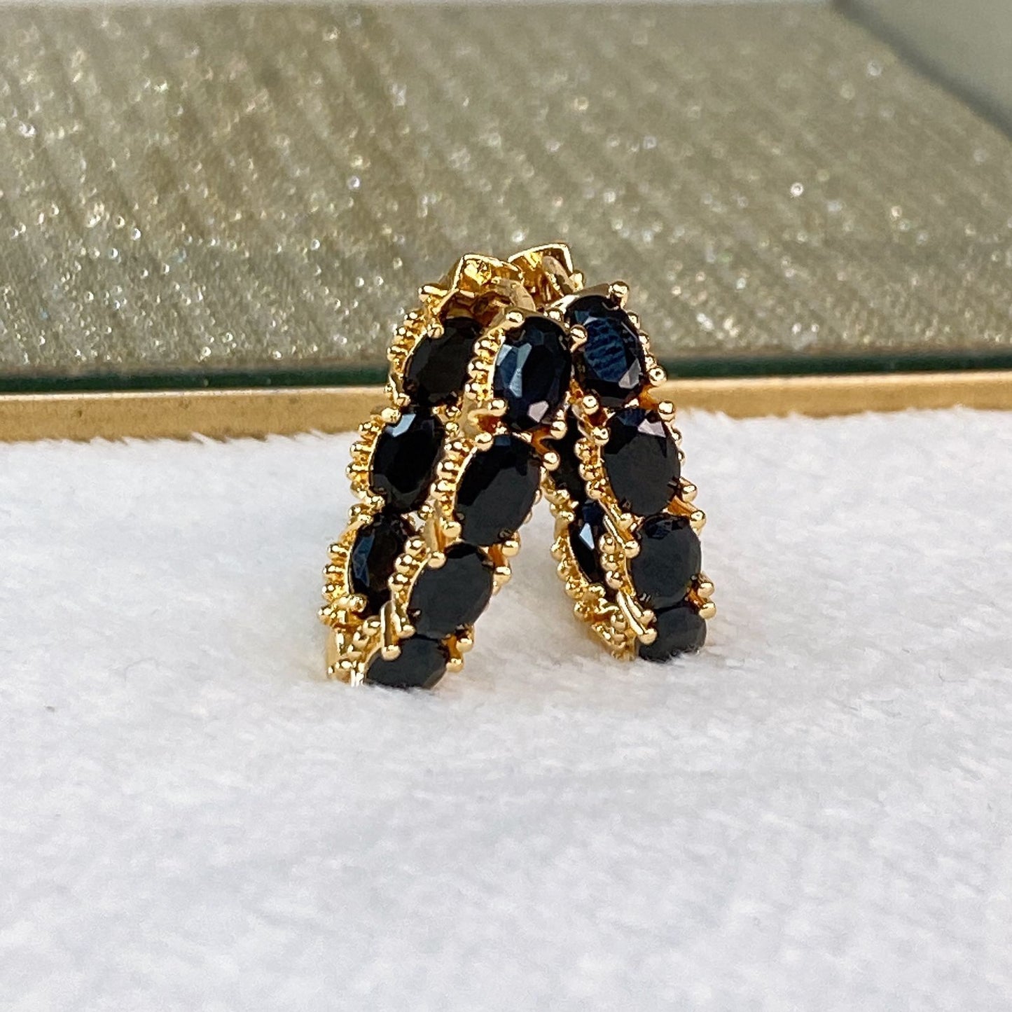 Arete de Chapa de Oro COA2089-2