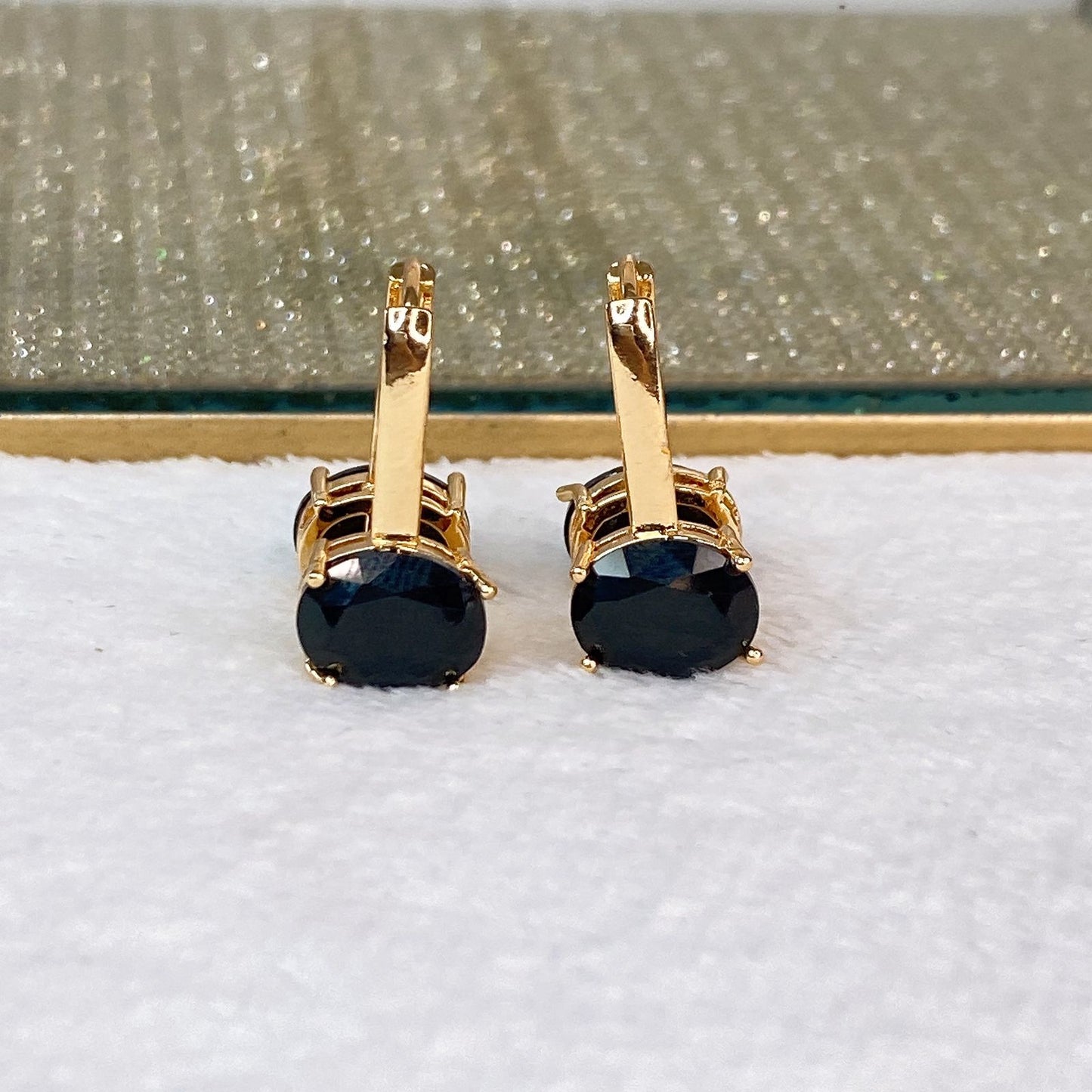 Arete de Chapa de Oro COA2095-2