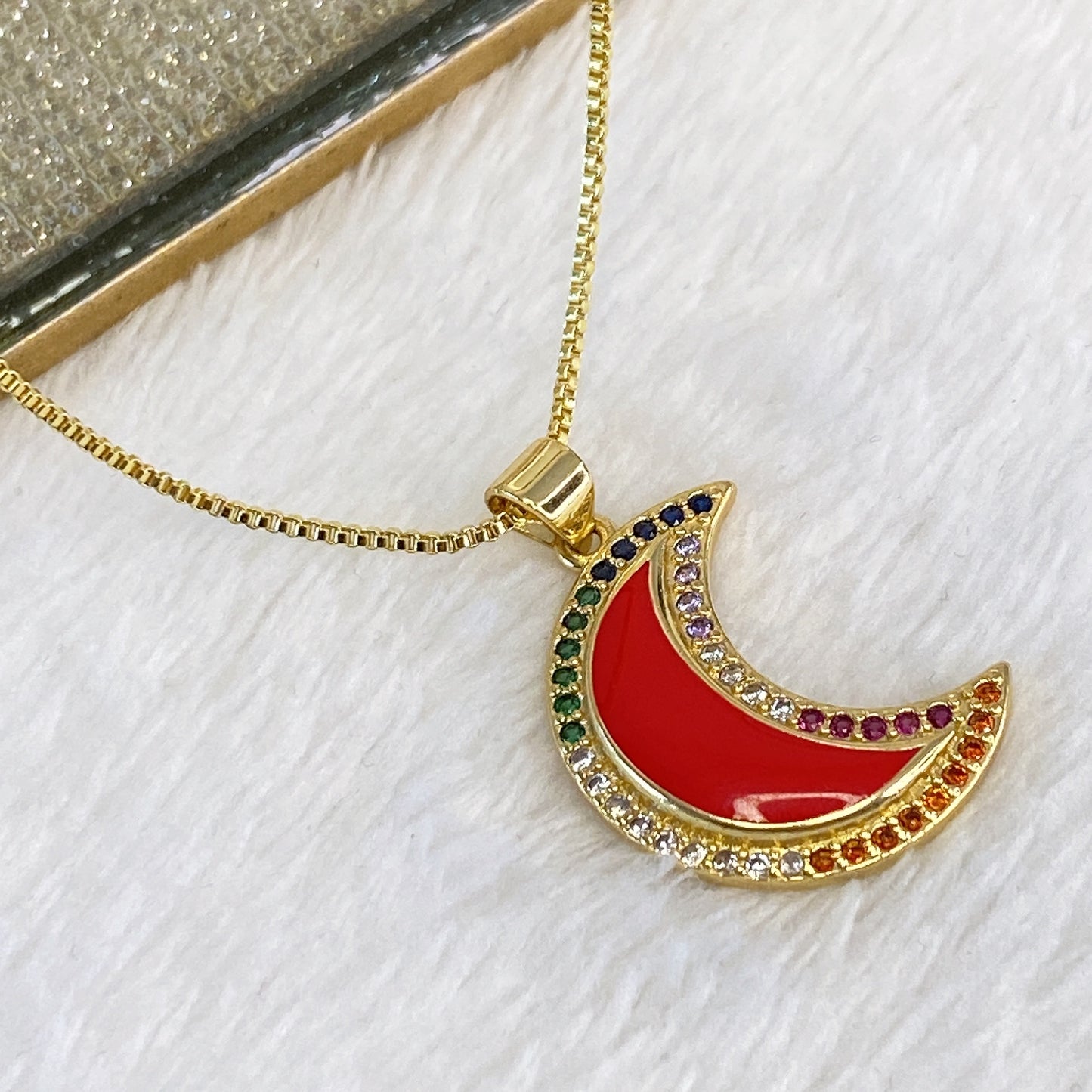 Collar de Chapa de Oro CC2113-1