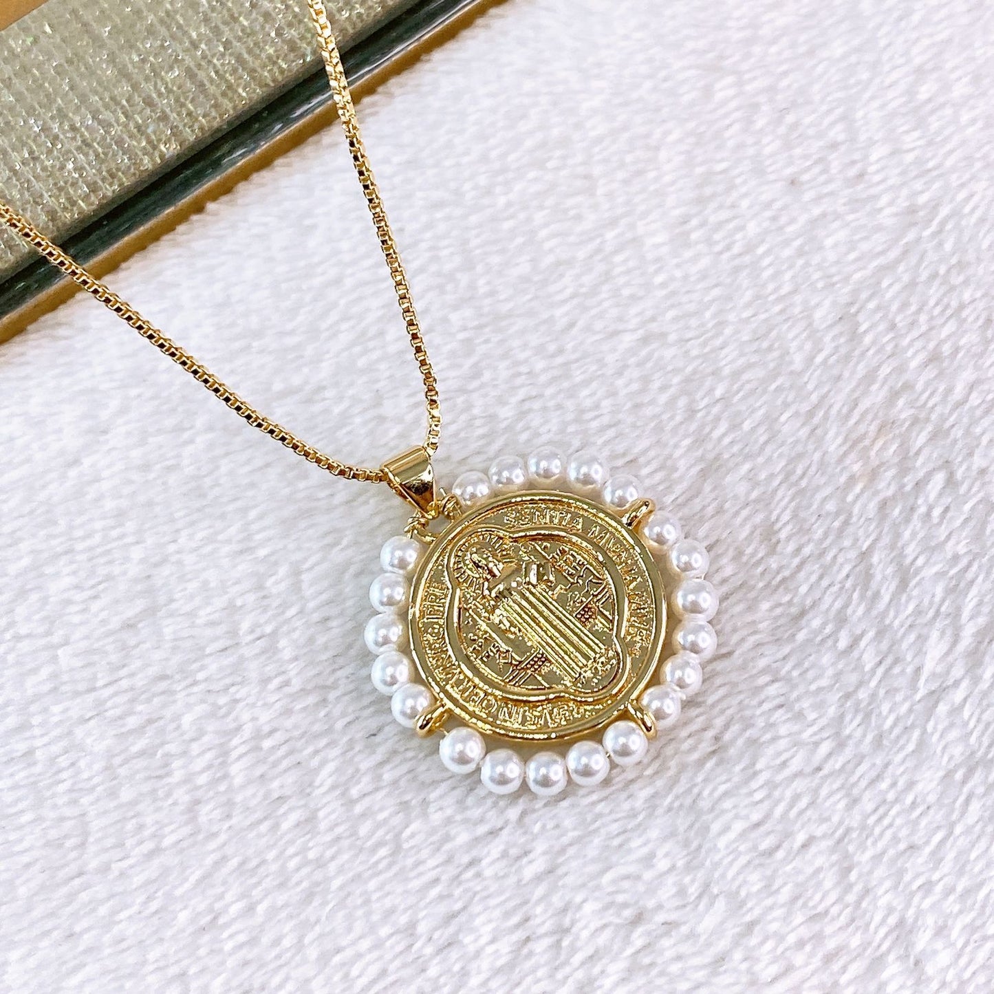 Collar de Chapa de Oro CC2176-2