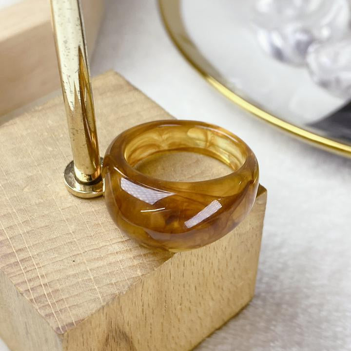 Anillo de Resina Talla #8 RB513-4
