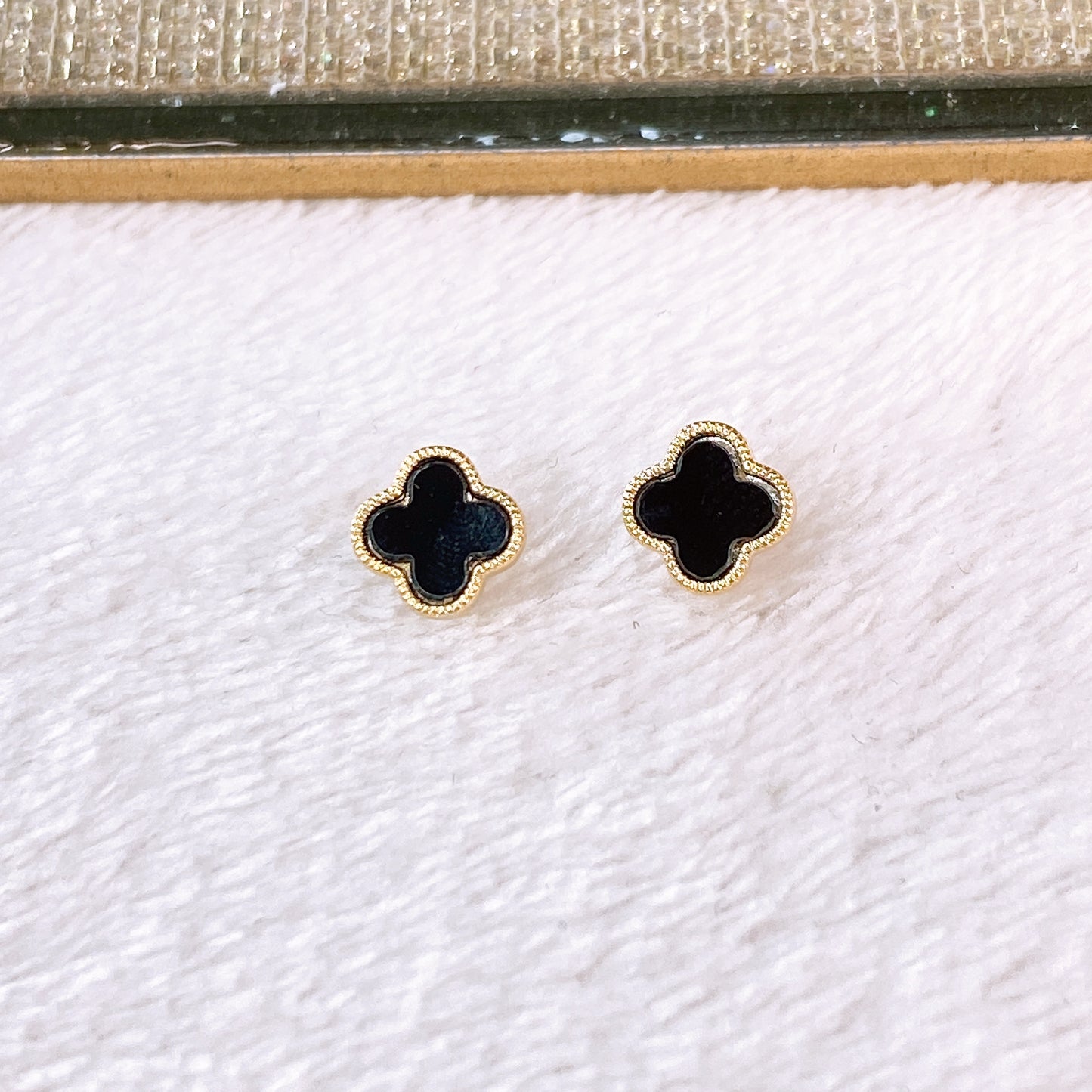 Arete de Chapa de Oro COA2886-1