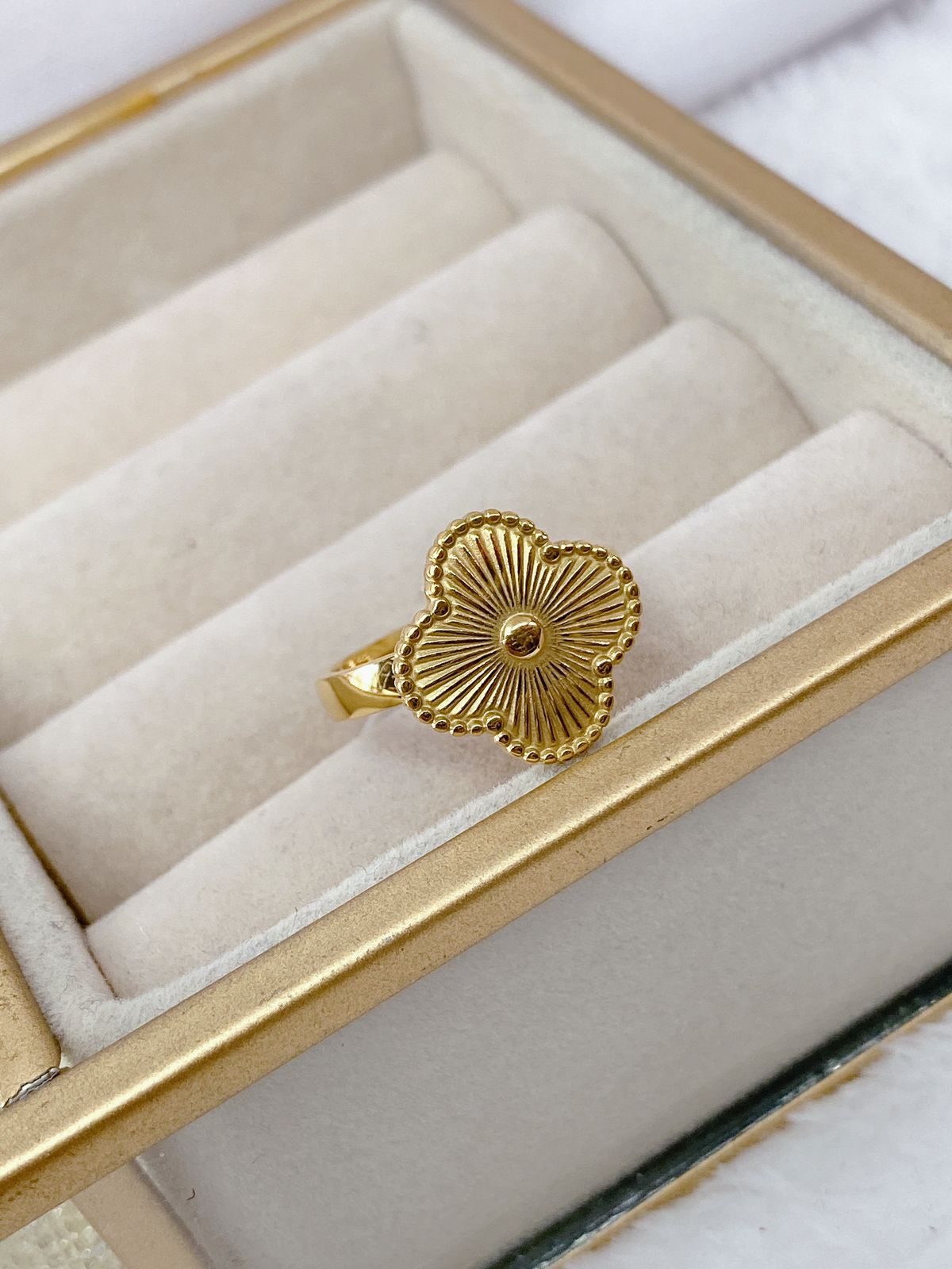 Anillo de Acero Inoxidable Talla #8 RAI599-8