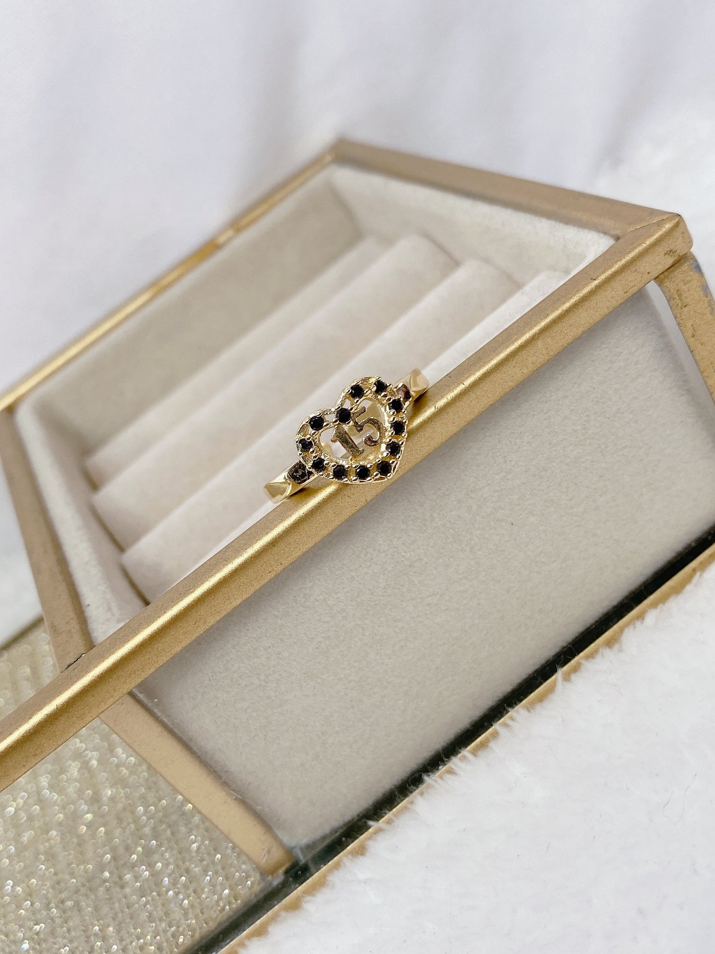 Anillo Chapa de Oro Ajustable ACO1365-2