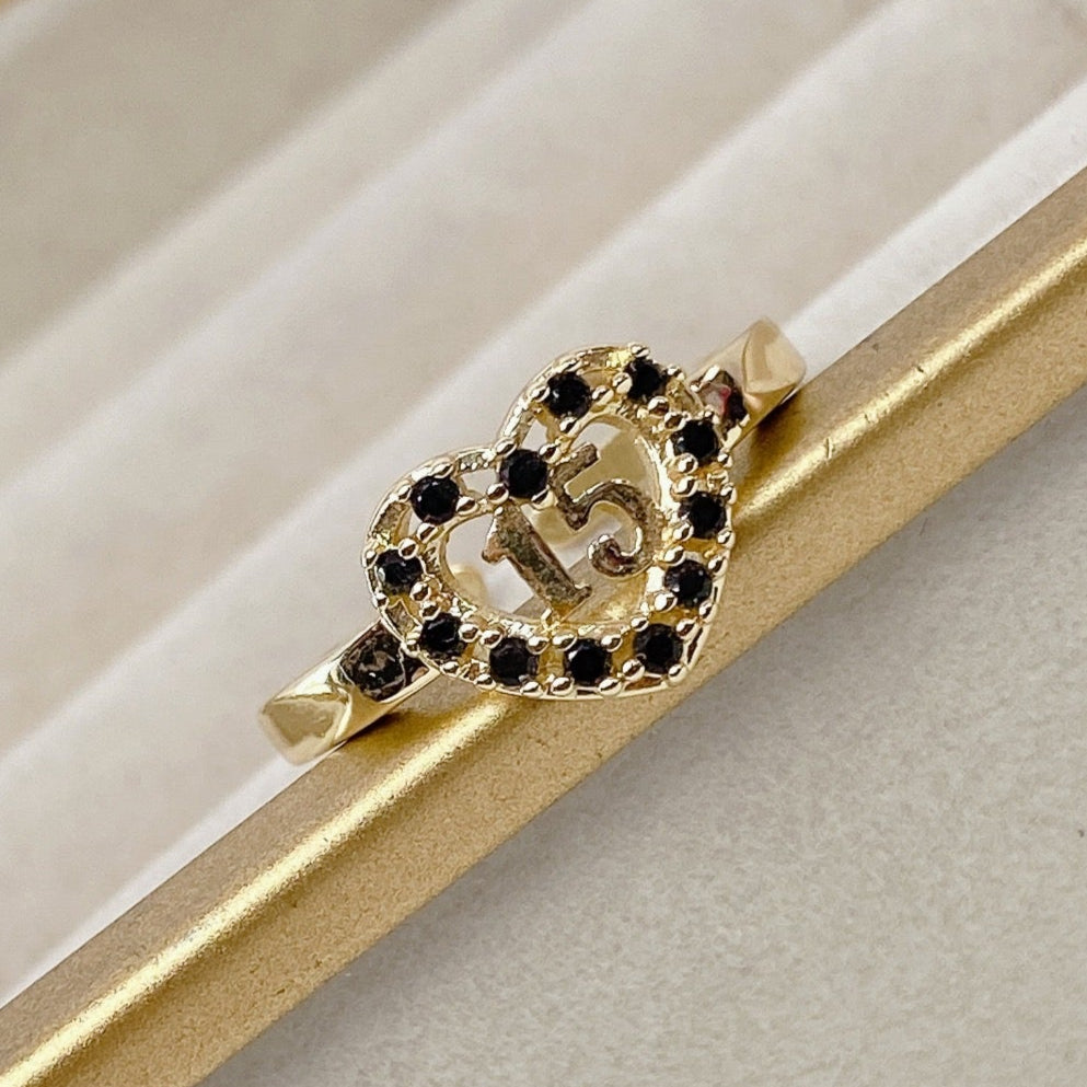 Anillo Chapa de Oro Ajustable ACO302-2