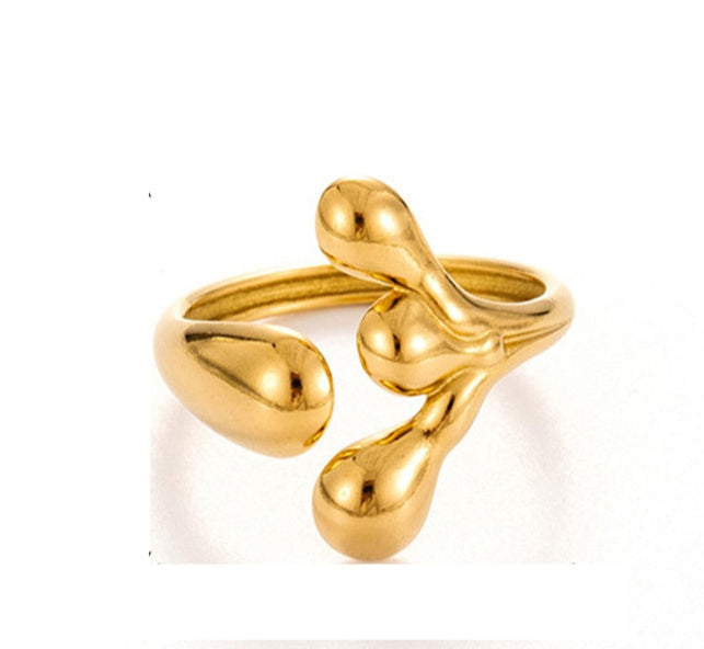 Anillo de Acero Inoxidable Ajustable RAI838-1