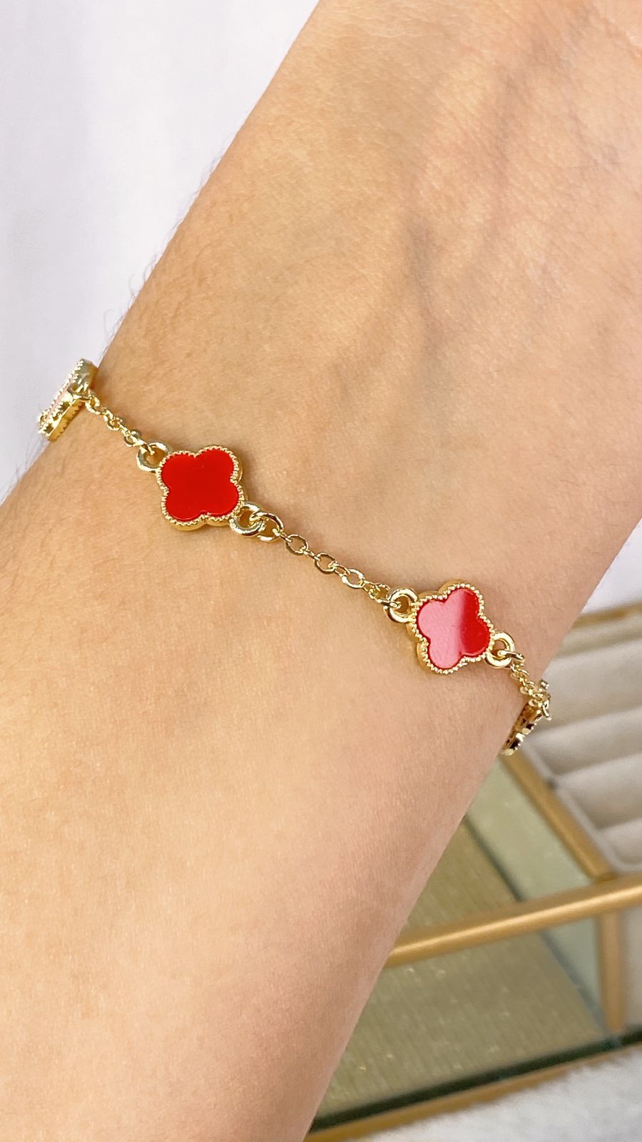 Pulsera de Chapa de Oro COP1570-2