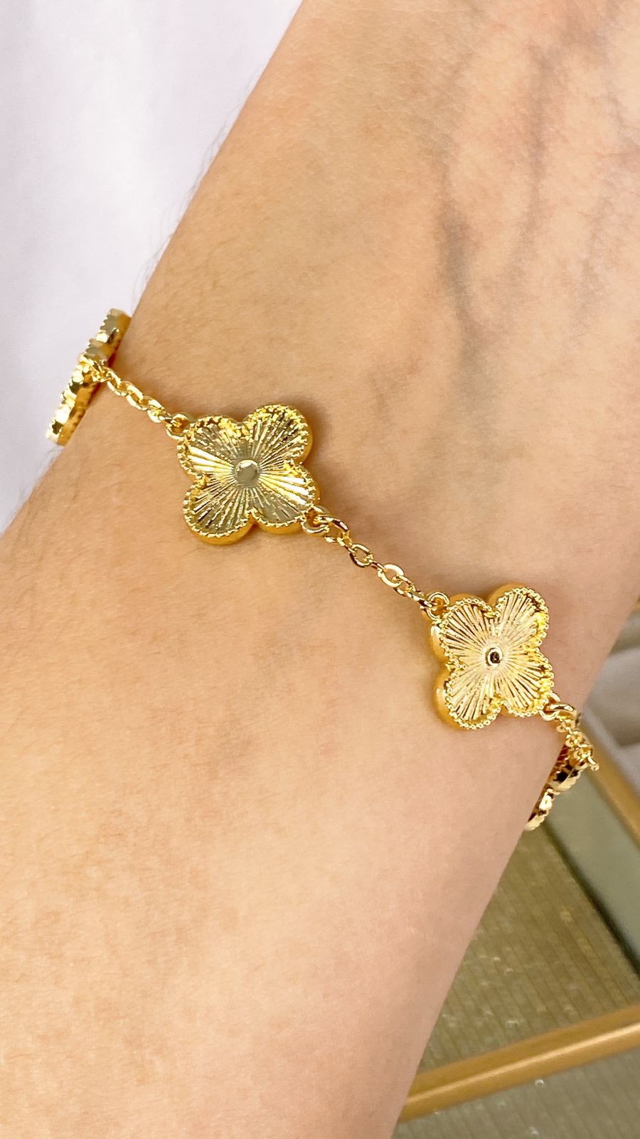 Pulsera de Chapa de Oro COP1569-1