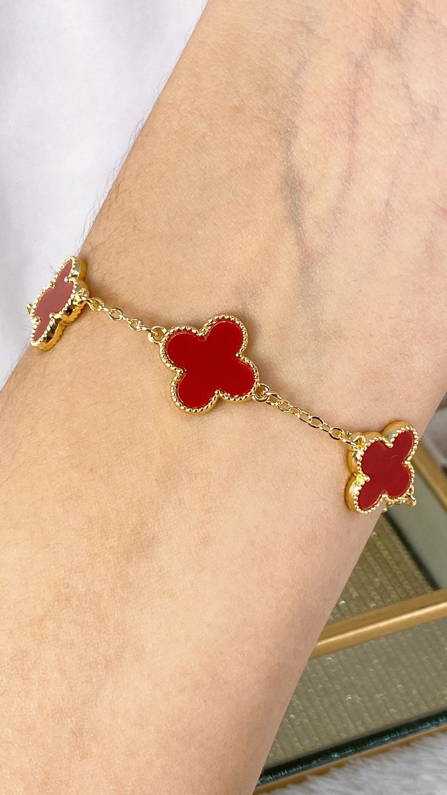 Pulsera de Chapa de Oro COP1568-4