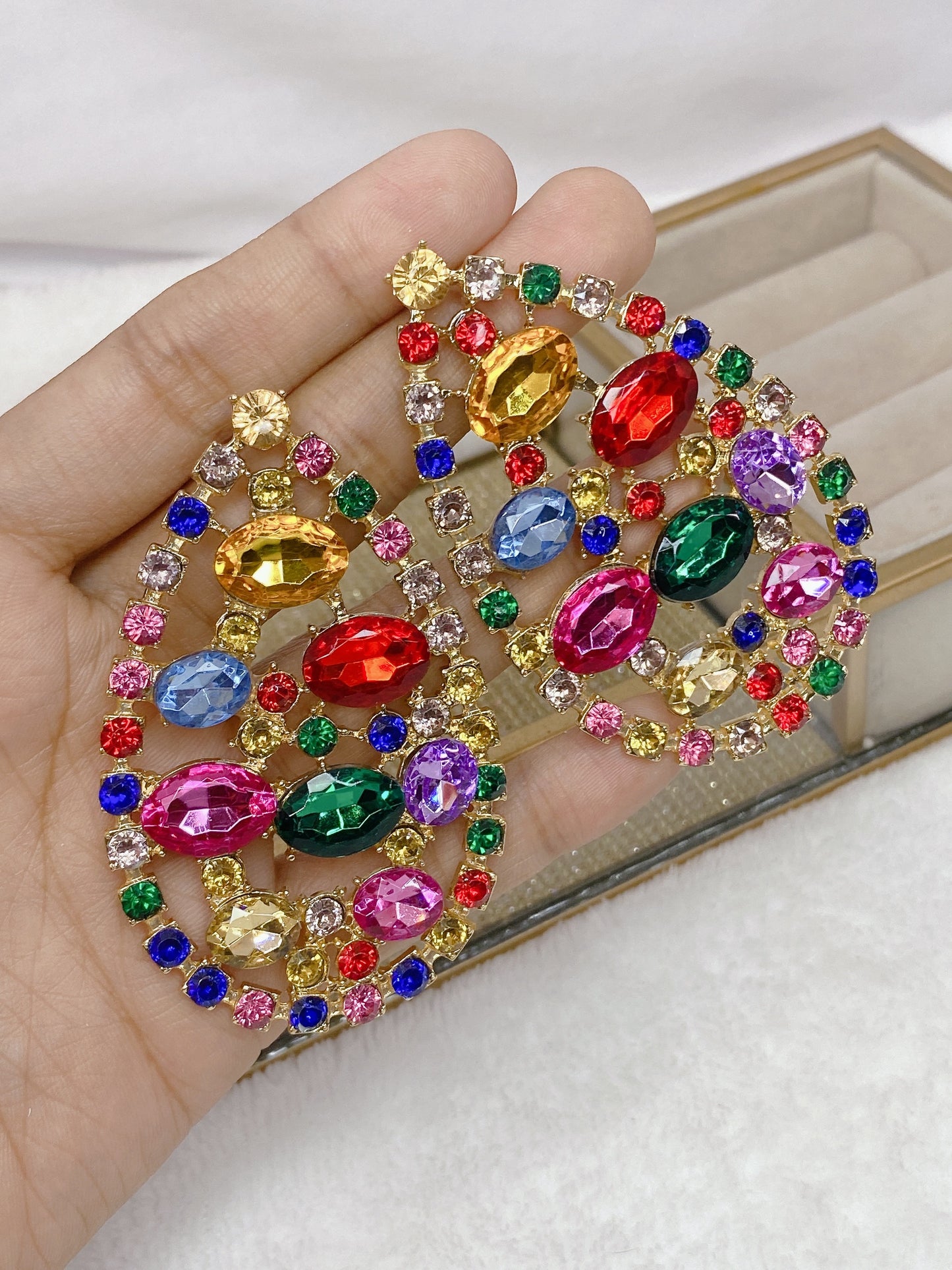 Arete de Fiesta de Bisuteria AB5358-2