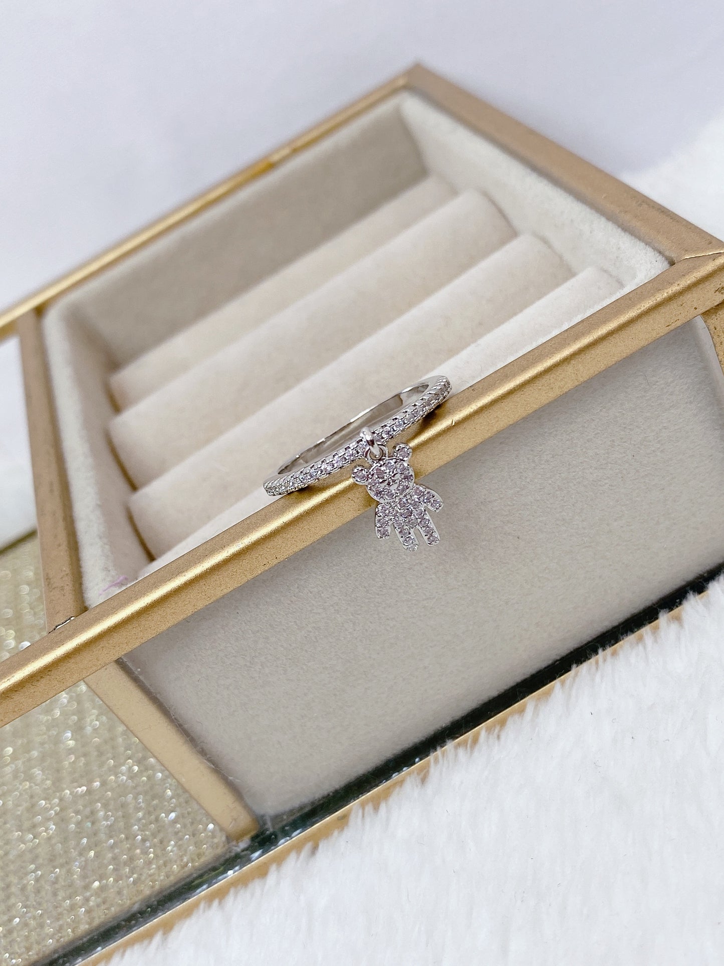 Anillo Chapa de Oro TALLA #8 ACO1273-8