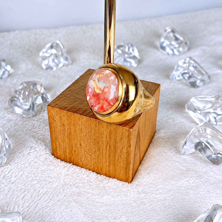 Anillo de Acero Inoxidable Ajustable RAI1455-4