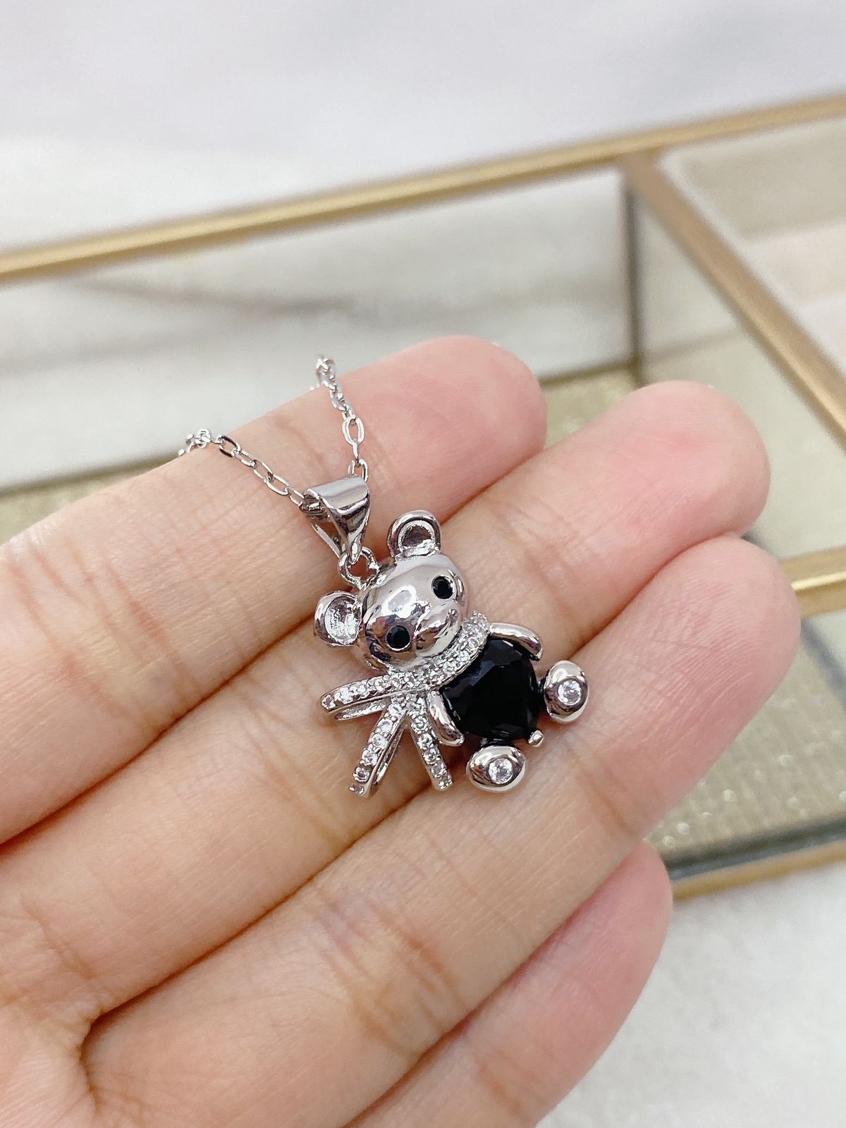 Collar Chapa de Oro CC2200-2