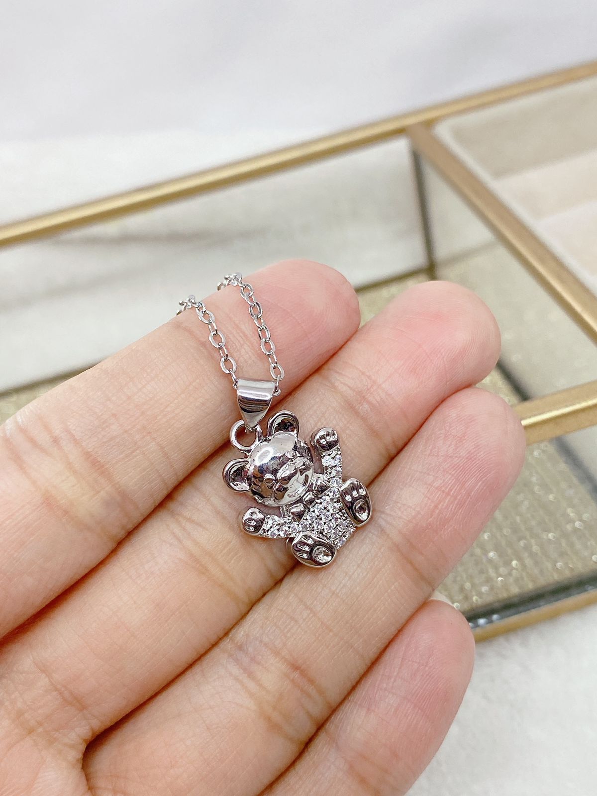 Collar Chapa de Oro CC2203-2