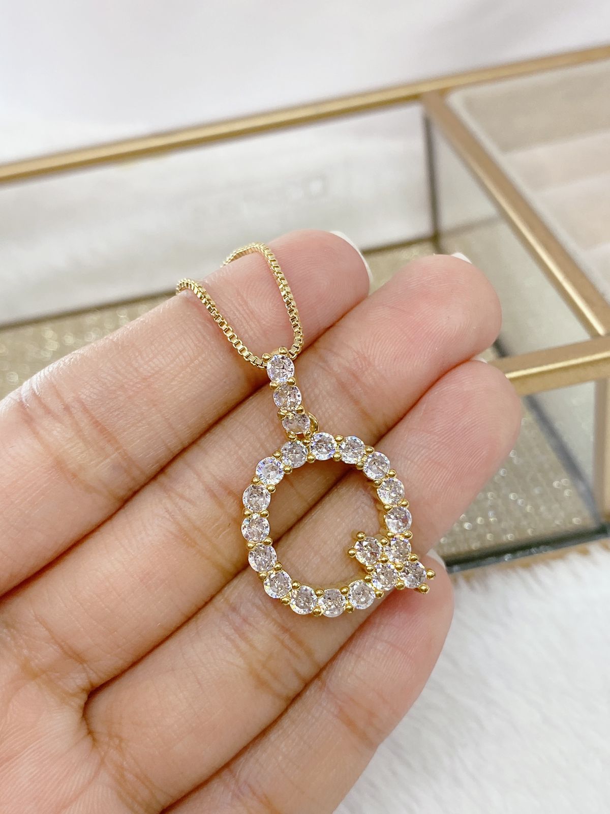 Collar Chapa de Oro CC2210-Q