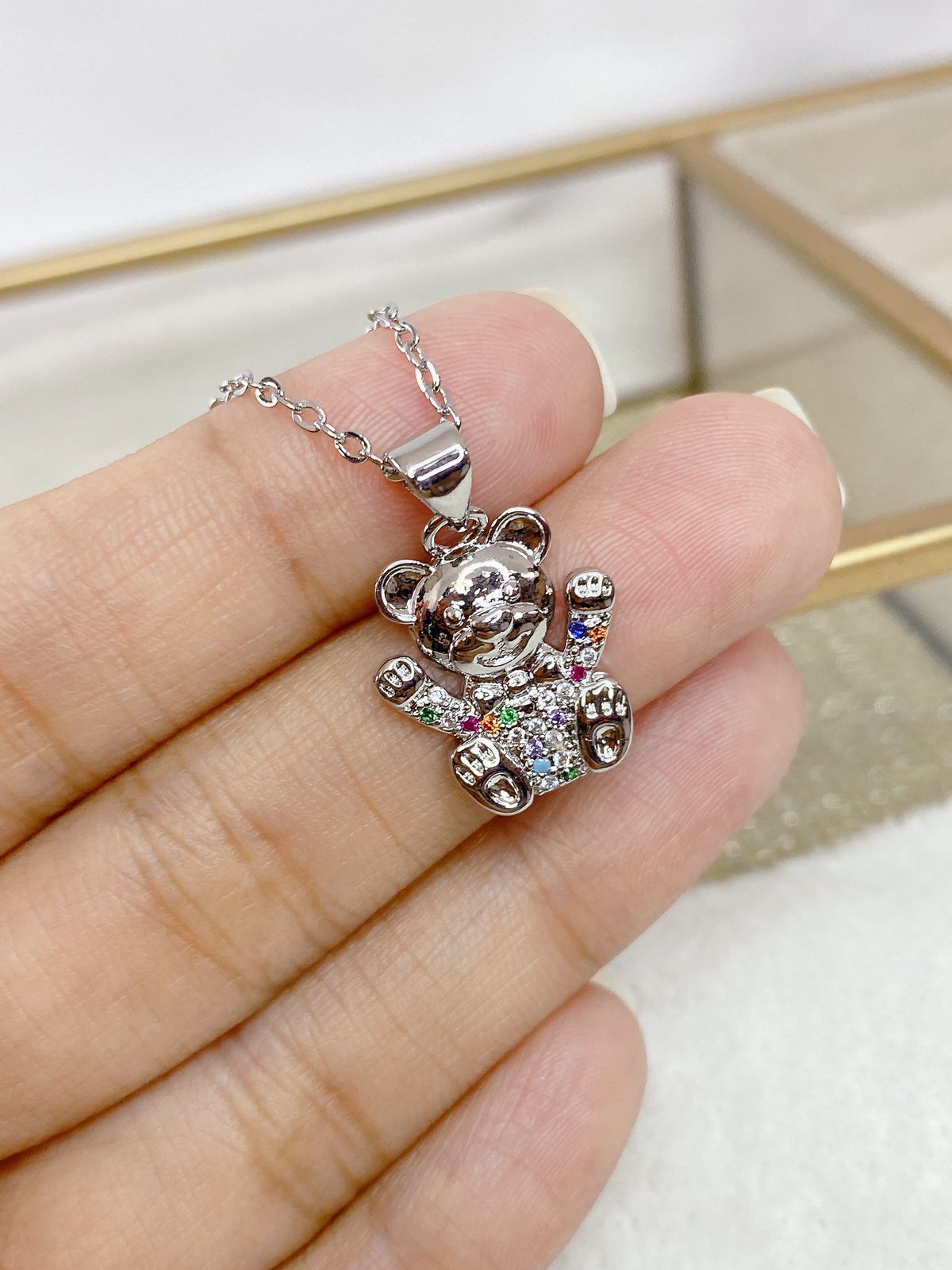 Collar Chapa de Oro CC2202-2