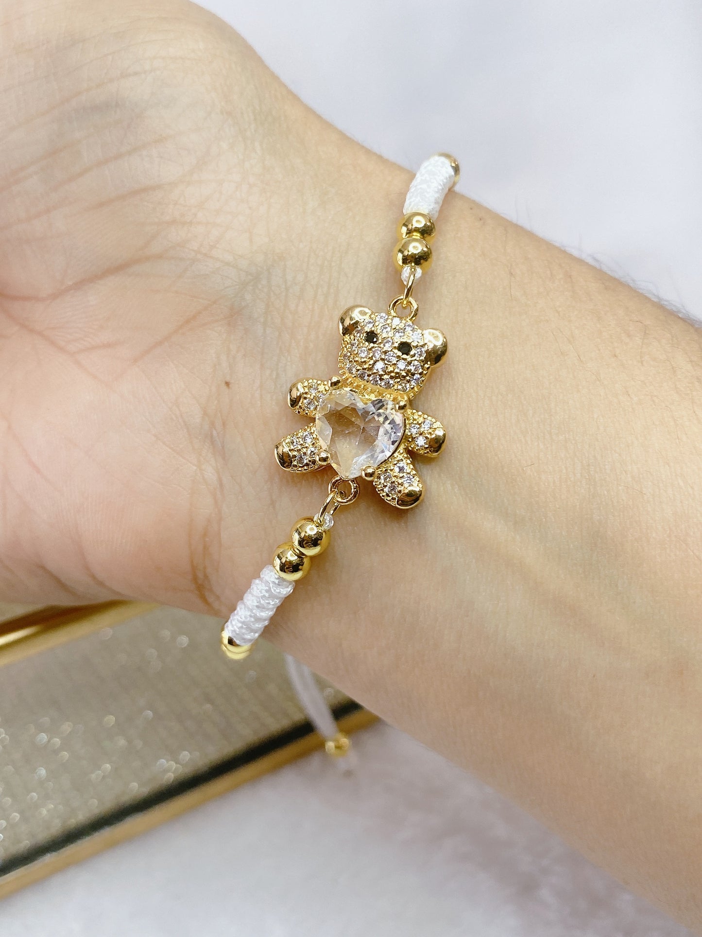 Pulsera Chapa de Oro COP985-2