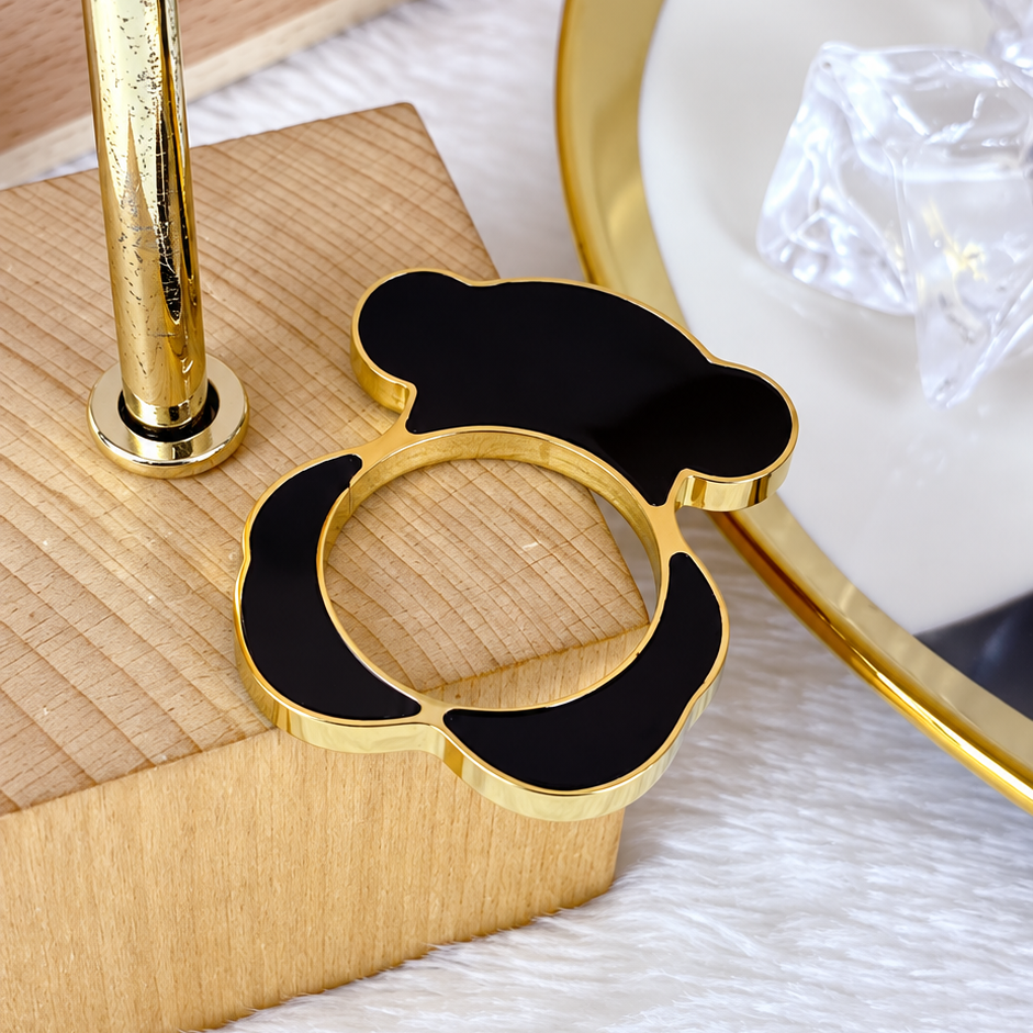 Anillo de Acero Inoxidable Talla #7 RAI1449-7