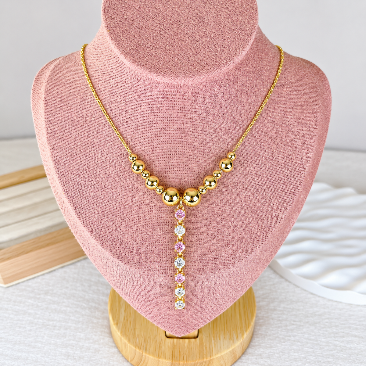 Collar de Chapa de Oro CC2598-1