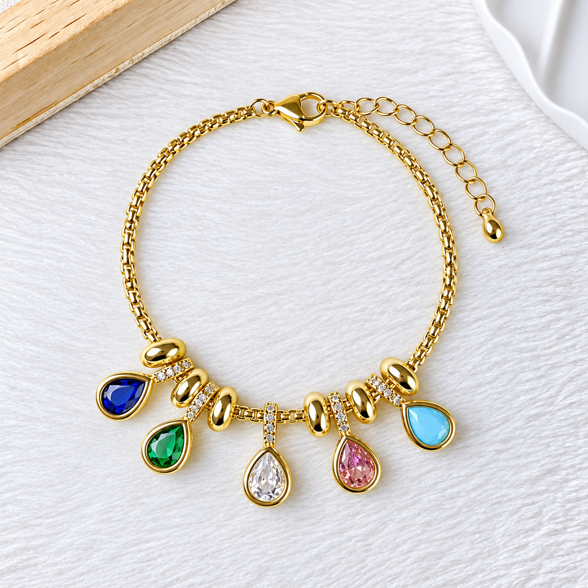 Pulsera de Chapa de oro COP1971-2