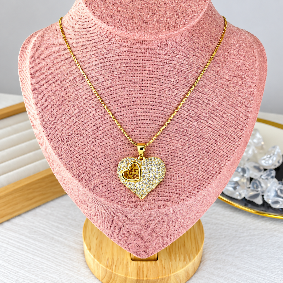 Collar de oro Laminado CL10-1