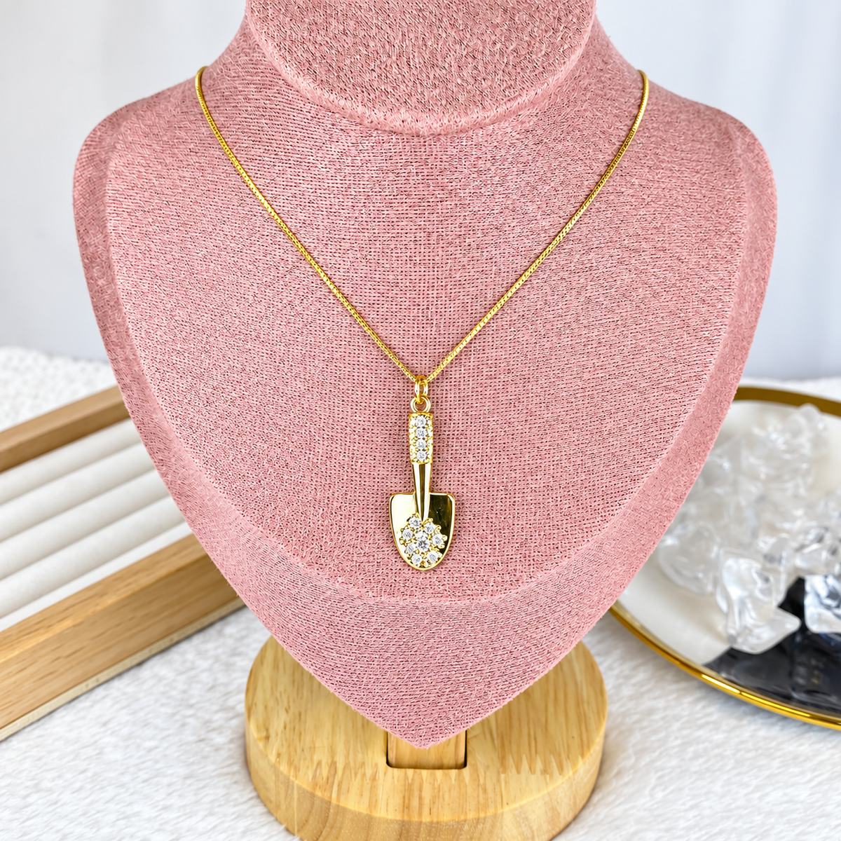 Collar de Chapa de Oro CC2425-1